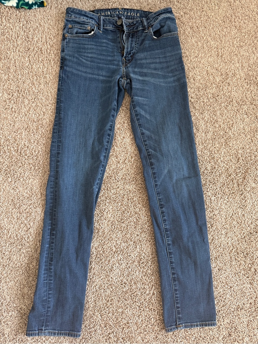American Eagle Outfitters Dark Blue Skinny Jeans